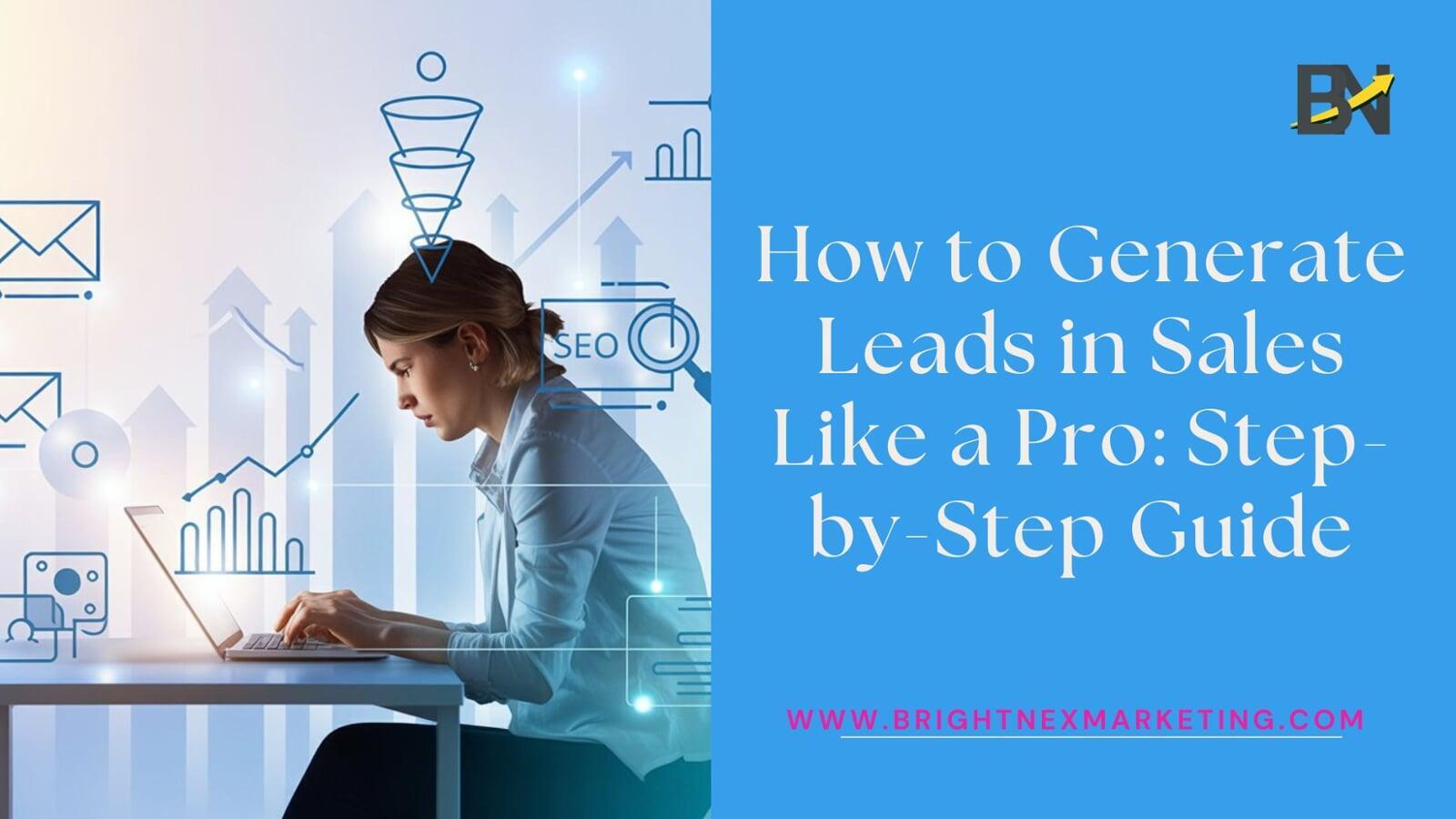 How to Generate Leads in Sales Like a Pro: Step-by-Step Guide
